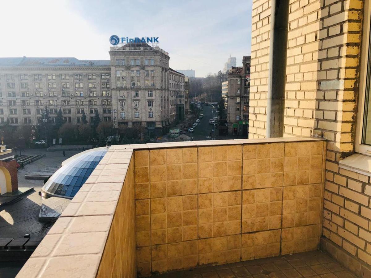 Amazing View Of Maydan! Apartman Kijev Kültér fotó